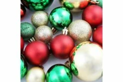 100 Kpl Joulukuusen Pallosarja 6 Cm Punainen/kulta/vihreä 14 100 Kpl Joulukuusen Pallosarja 6 Cm Punainen/kulta/vihreä -meubeldecoratie winkel 100 kpl joulukuusen pallosarja 6 cm punainenkultavihrea monivarinen 3285241