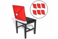 6 Kpl Joulupukin Hattu Tuolin Selkänojan Päällystettä 10 6 Kpl Joulupukin Hattu Tuolin Selkänojan Päällystettä -meubeldecoratie winkel 6 kpl joulupukin hattu tuolin selkanojan paallystetta punainen 3285245