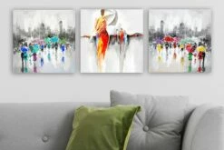 Canvastaulu VP Spain 3-pak Monivärinen