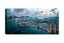 Canvastaulu YTY Cities & Countries Monivärinen