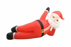 Ilmatäytteinen Joulupukki LED IP44 Punainen 360 Cm XXL