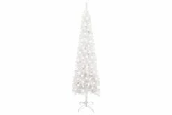 Kapea Joulukuusi LED-valoilla Valkoinen 180 Cm -meubeldecoratie winkel kapea joulukuusi led valoilla valkoinen 180 cm 3292793 1