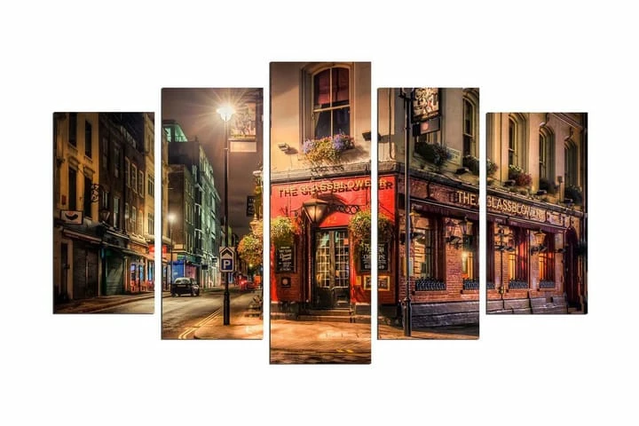 Koristeellinen MDF Maalaus (5 Kpl) 4 Koristeellinen MDF Maalaus (5 Kpl) - Image 2