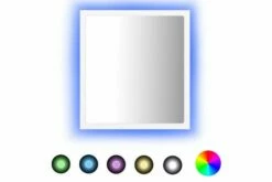 LED-kylpyhuonepeili Valkoinen 40x8,5x37 Cm Lastulevy -meubeldecoratie winkel led kylpyhuonepeili valkoinen 40x85x37 cm lastulevy 2702098 1