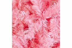 Ohut Joulukuusi LED-valoilla Ja Palloilla Pinkki 210 Cm -meubeldecoratie winkel ohut joulukuusi led valoilla ja palloilla pinkki 210 cm 2995322