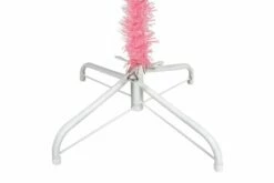 Ohut Joulukuusi LED-valoilla Ja Palloilla Pinkki 210 Cm -meubeldecoratie winkel ohut joulukuusi led valoilla ja palloilla pinkki 210 cm 2995323 1