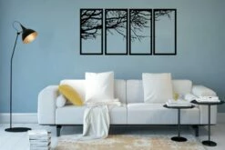 Puu Seinäkoriste -meubeldecoratie winkel puu seinakoriste homemania 4933470 1