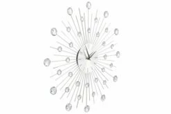 Seinäkello Kvartsikoneisto Moderni Muotoilu 50 Cm -meubeldecoratie winkel seinakello kvartsikoneisto moderni muotoilu 50 cm hopea 772016 1