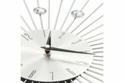 Seinäkello Kvartsikoneisto Moderni Muotoilu 50 Cm -meubeldecoratie winkel seinakello kvartsikoneisto moderni muotoilu 50 cm hopea 772017