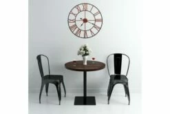 Seinäkello Metalli 58 Cm Punainen