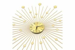 Seinäkello Metalli 70 Cm Kultainen -meubeldecoratie winkel seinakello metalli 70 cm kultainen kulta 1434498