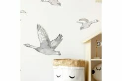 Sisustustarra Hanhet 7Kpl Harmaa/Valkoinen -meubeldecoratie winkel sisustustarra hanhet 7kpl harmaavalkoinen pastelowe 4203139 1