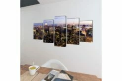 Taulusarja New York Taivaanranta 100x50 Cm -meubeldecoratie winkel taulusarja new york taivaanranta 100x50 cm monivarinen 3969037