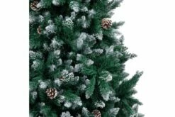 Tekojoulukuusi Kävyillä Ja Valkoisella Lumella 240 Cm -meubeldecoratie winkel tekojoulukuusi kavyilla ja valkoisella lumella 240 cm 3289688