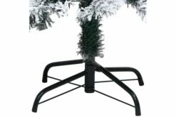 Tekojoulukuusi LED-valoilla Ja Lumihuurteella 400 Cm PVC -meubeldecoratie winkel tekojoulukuusi led valoilla ja lumihuurteella 400 cm pvc 3306500 1