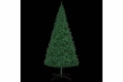 Tekojoulukuusi LED-valoilla Ja Palloilla 400 Cm Vihreä -meubeldecoratie winkel tekojoulukuusi led valoilla ja palloilla 400 cm vihrea 3308087 1