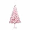 Tekojoulukuusi LED-valoilla Ja Palloilla Pinkki 240 Cm PVC -meubeldecoratie winkel tekojoulukuusi led valoilla ja palloilla pinkki 240 cm pvc 3293337