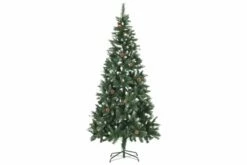 Tekojoulukuusi LED-valoilla, Palloilla Ja Kävyillä 210 Cm -meubeldecoratie winkel tekojoulukuusi led valoilla palloilla ja kavyilla 210 cm 1508514