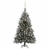 Tekojoulukuusi LED-valot, Pallot Ja Lumihuurre 180 Cm -meubeldecoratie winkel tekojoulukuusi led valot pallot ja lumihuurre 180 cm 3291702