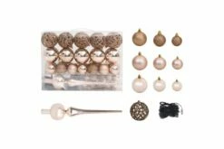 Tekojoulukuusi LED-valot, Pallot Ja Lumihuurre 180 Cm -meubeldecoratie winkel tekojoulukuusi led valot pallot ja lumihuurre 180 cm 3294256 1