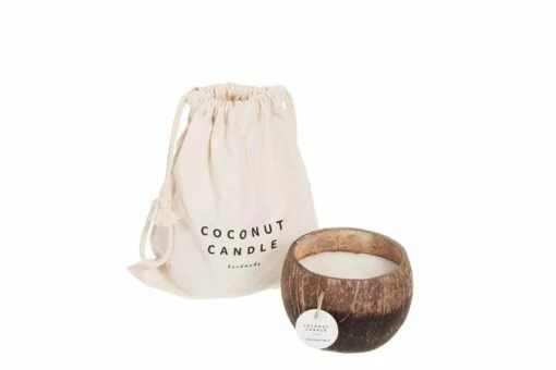 Tuoksukynttilä Kookos 300 G 1 Tuoksukynttilä Kookos 300 G -meubeldecoratie winkel tuoksukynttila kookos 300 g amandab 4958382