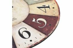 Vintagetyylinen Seinäkello Värikäs 30 Cm -meubeldecoratie winkel vintagetyylinen seinakello varikas 30 cm monivarinen 771828 1