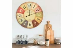 meubeldecoratie winkel 45 Vintagetyylinen Seinäkello Värikäs 60 Cm