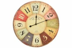 Vintagetyylinen Seinäkello Värikäs 60 Cm -meubeldecoratie winkel vintagetyylinen seinakello varikas 60 cm monivarinen 2615790 1