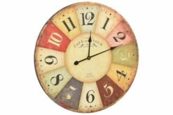 Vintagetyylinen Seinäkello Värikäs 60 Cm -meubeldecoratie winkel vintagetyylinen seinakello varikas 60 cm monivarinen 2615791 1