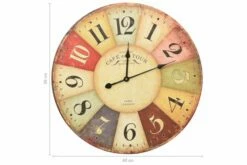 Vintagetyylinen Seinäkello Värikäs 60 Cm -meubeldecoratie winkel vintagetyylinen seinakello varikas 60 cm monivarinen 2615793