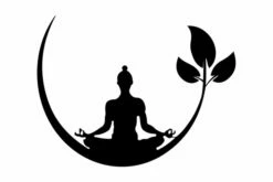 meubeldecoratie winkel 39 Yoga Seinäkoriste